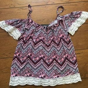 Off the shoulder shirt